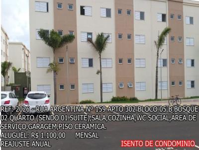 Apartamento para Locação, em Araguari, bairro BOSQUE